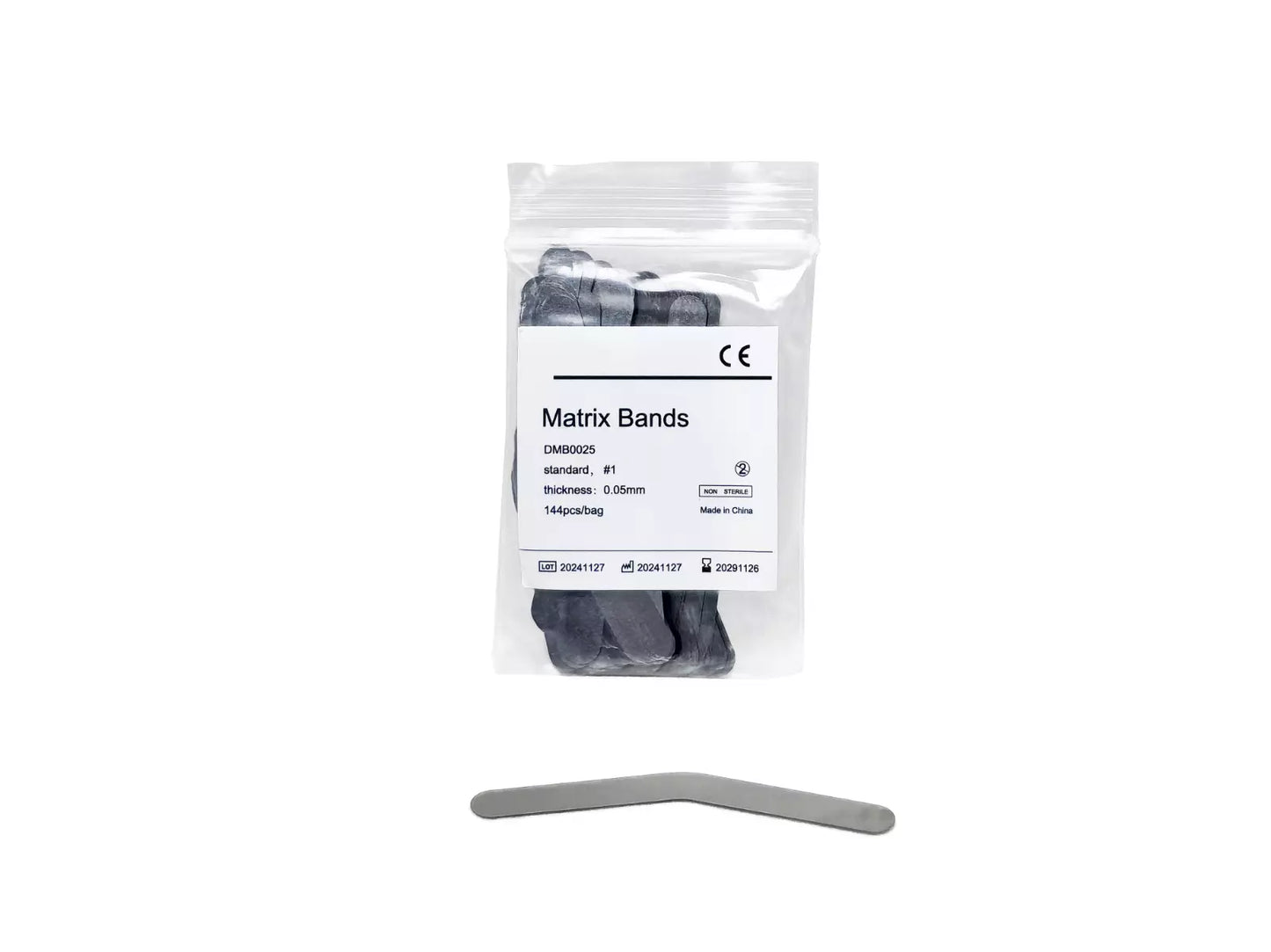 REDLAND STAINLESS STEEL MATRIX BANDS 144/PACK