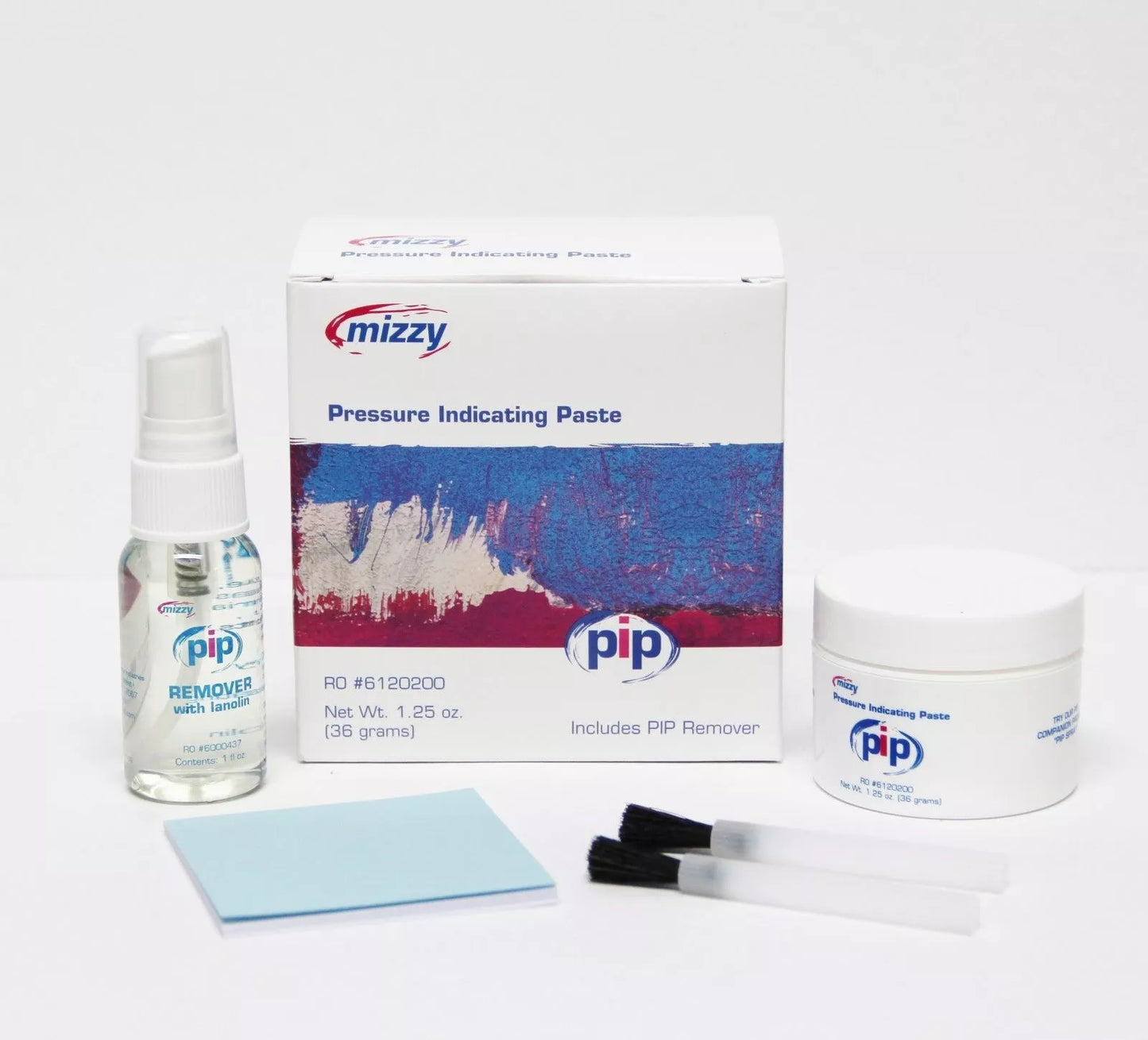 PIP Mizzy 1.25 oz. White Pressure Indicator Paste + 1 oz Remover