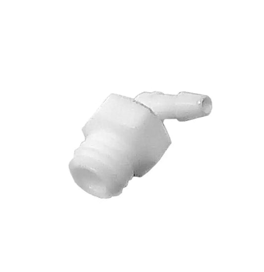 DCI 10-32 Male x 1/16" Barb Elbow, Plastic; 10 piece (Pack of 6) PN 0080