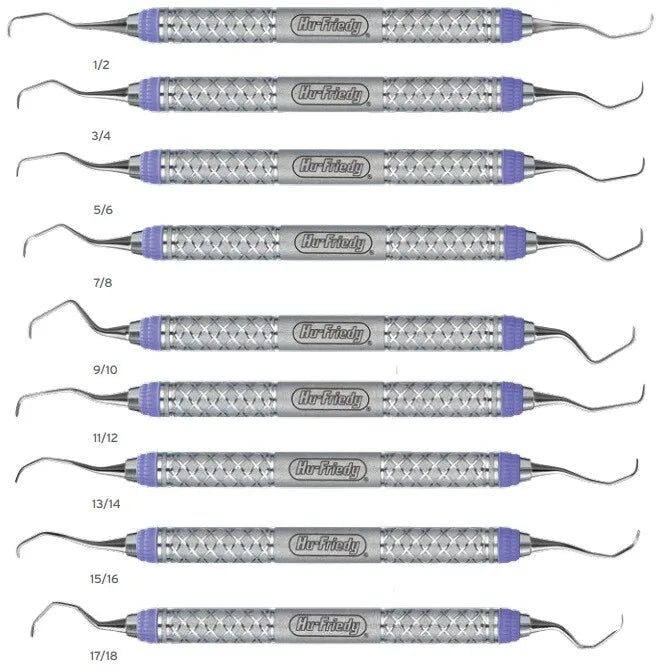 Hu-Friedy SC13/14XE2 Double End Columbia Curette #13/14 - EverEdge Technology, Harmony Handle
