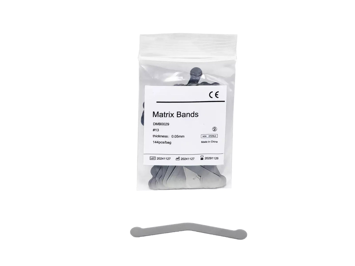 REDLAND STAINLESS STEEL MATRIX BANDS 144/PACK