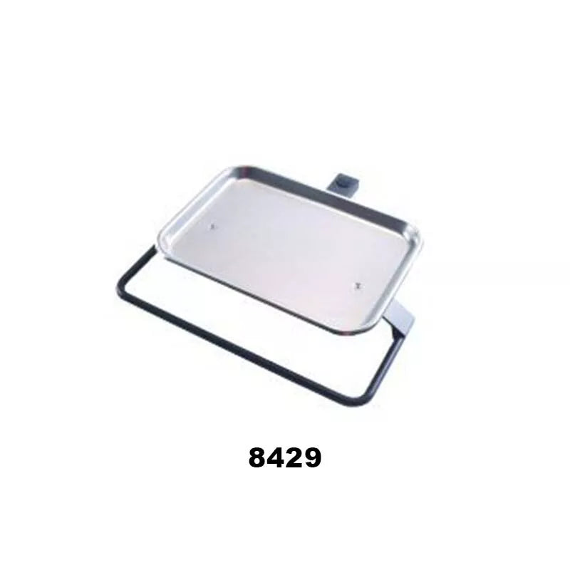 DCI Tray, Folding Rigid Arm Mounted, Gray for Dental, Medical
