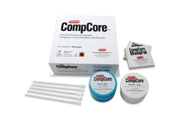 Premier Dental CompCore composite resin paste w flouride 50g