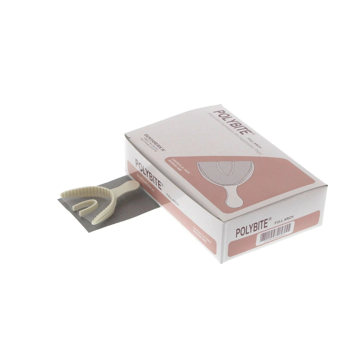 DentAmerica Polybite Disposable Impression Bite Trays–Full Arch