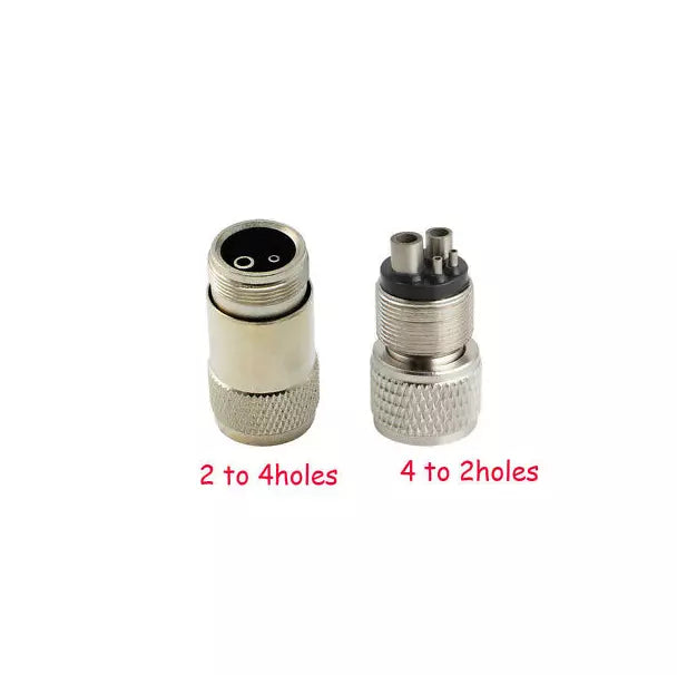 DCI type HandPiece Adapter 2 Hole to 4 hole/ 4 Hole to 2 Hole