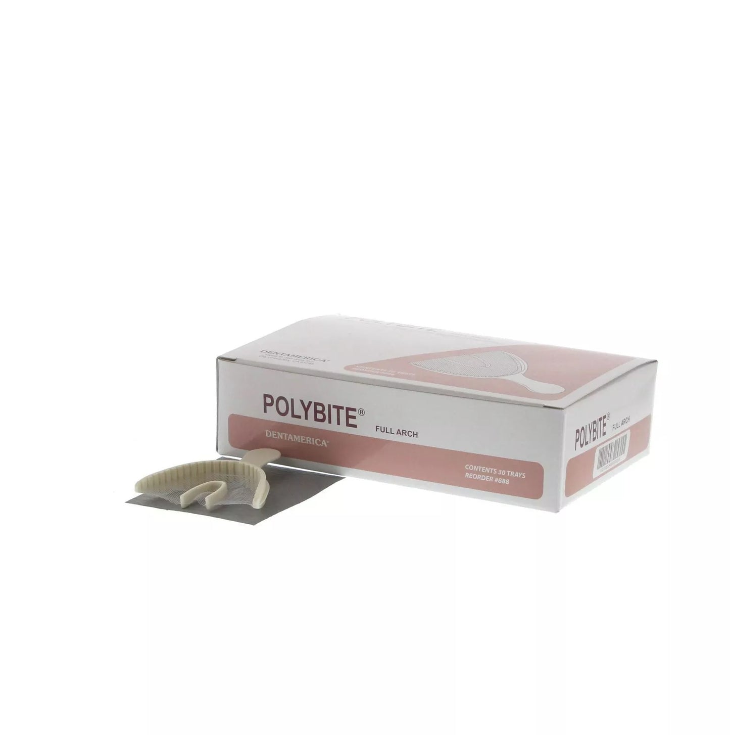 DentAmerica Polybite Disposable Impression Bite Trays–Full Arch