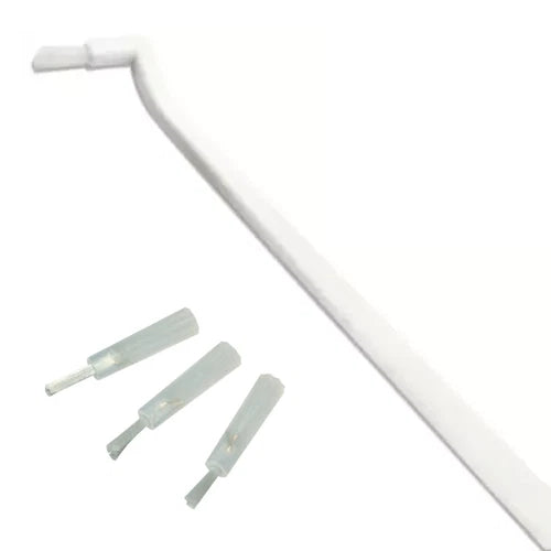 Dental Composite Brushes & Handles (1 Handles & 100 Brush Tips) for 3M Transbond
