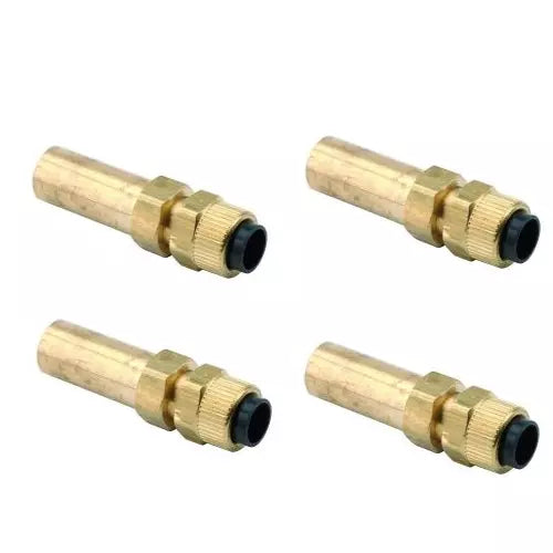 DCI 1/4" Poly x 3/8" Compression Tube; Pkg of 4 PN 0044 (Pack of 4)