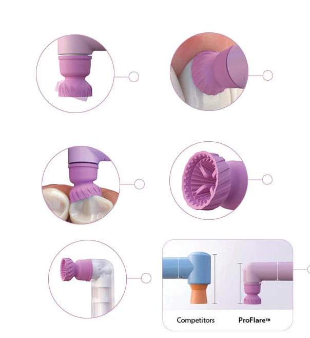 Premier ProFlare® Articulating Disposable Prophy Angle 125/Pack