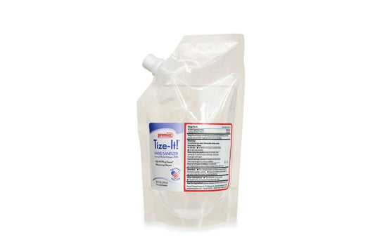 Premier Tize-It™ Hand Sanitizer, 10 oz. Refill Pouches 75% Isopropyl Alcohol
