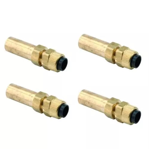 DCI 1/4" Poly x 3/8" Compression Tube; Pkg of 4 PN 0044 (Pack of 4)