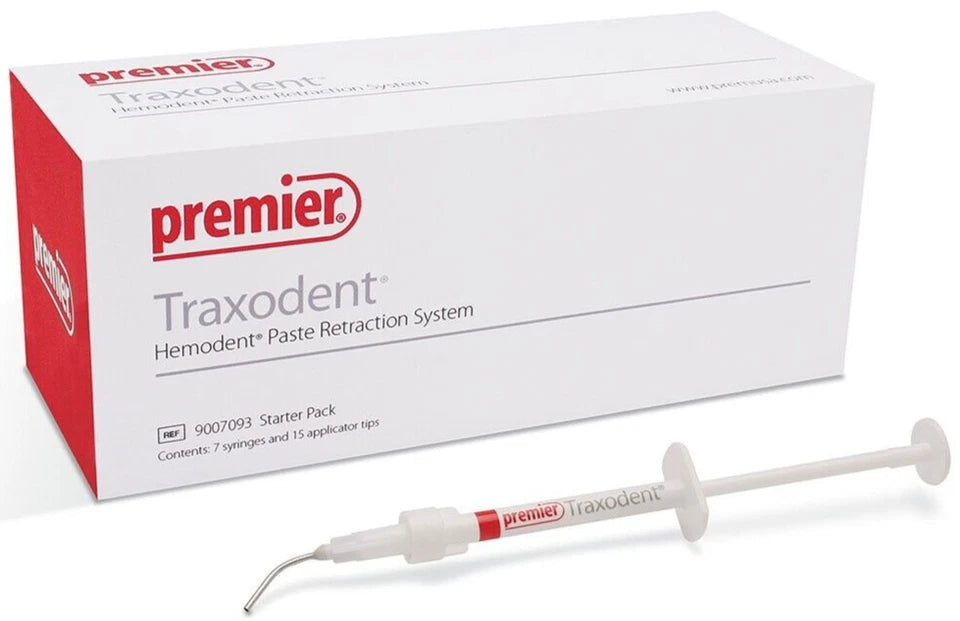 Premier Traxodent Hemodent Paste Retraction System Value Pack