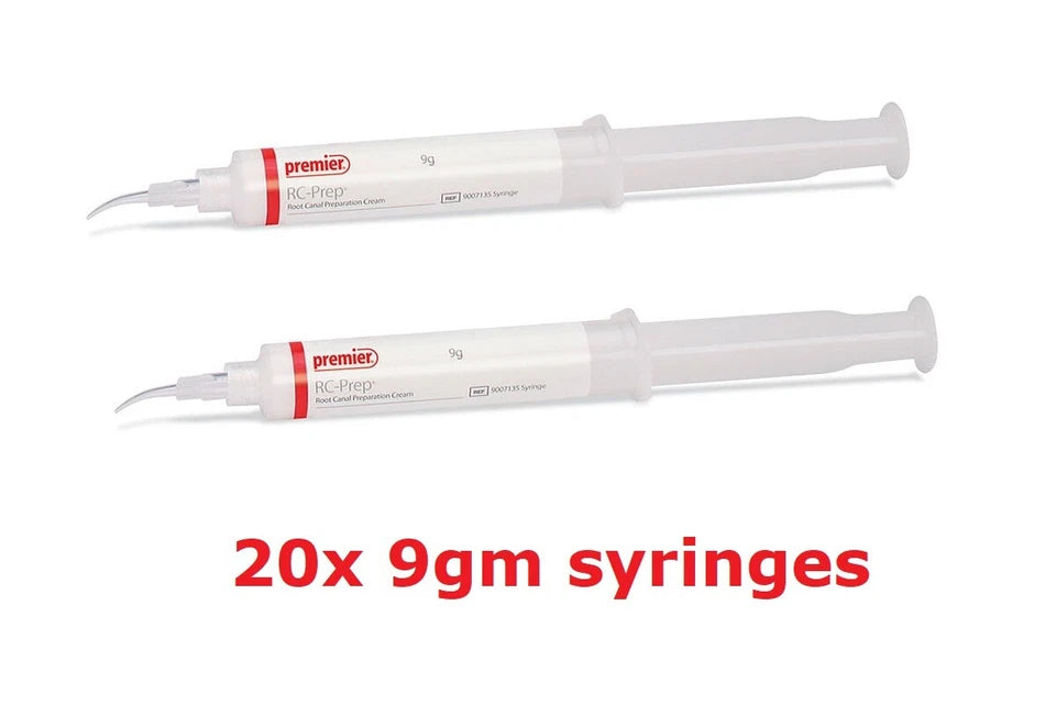 Premier DENTAL RC-Prep Chemo-Mechanical Preparation of Root Canals, 9GM SYRINGES