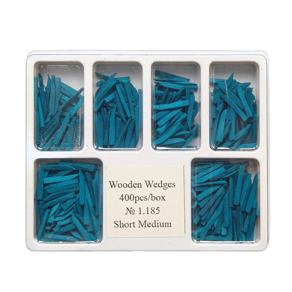 Dental Anatomical Wooden Wedges 400/Bx All sizes Compare to Premier Sycamore