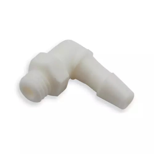 DCI 10-32 Male x 1/8" Barb Elbow, Plastic ;piece 10 PN 0081 (Pack of 6)