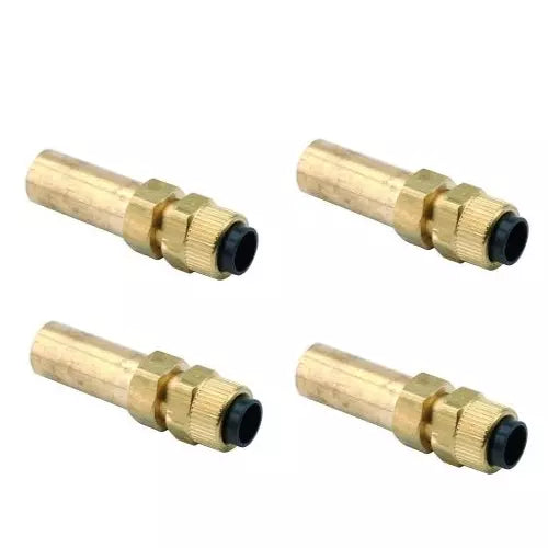 DCI 1/4" Poly x 3/8" Compression Tube; Pkg of 4 PN 0044 (Pack of 4)