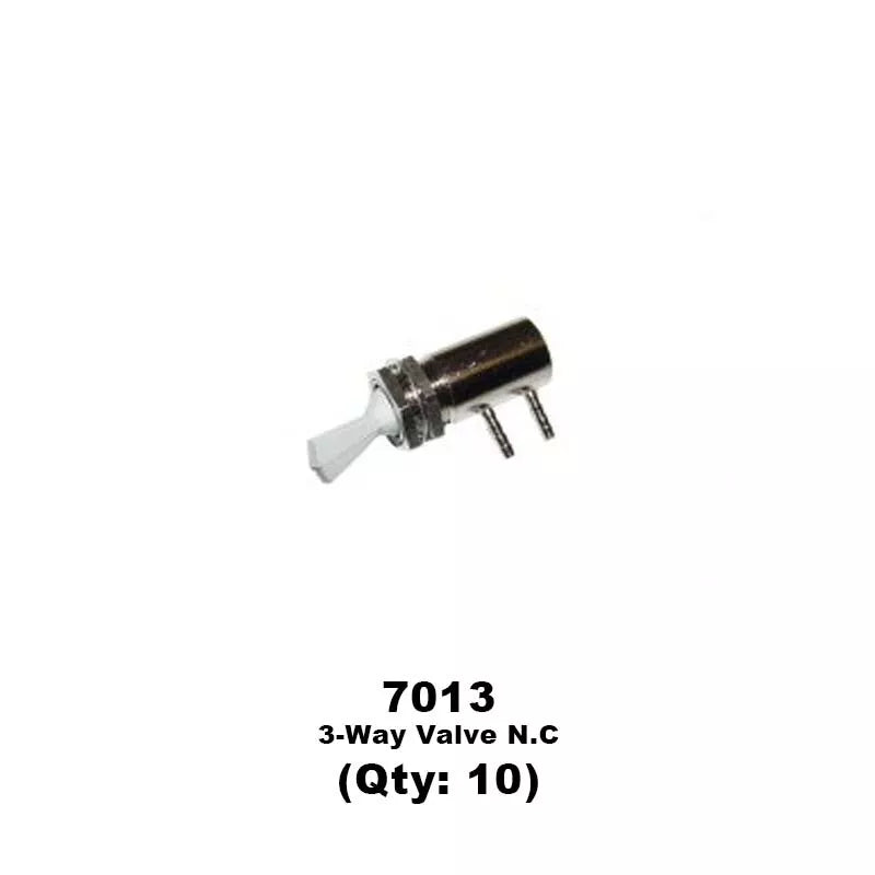 DCI Toggle Momentary Valve “Hex Body” (Gray) (10 Pack) for Dental