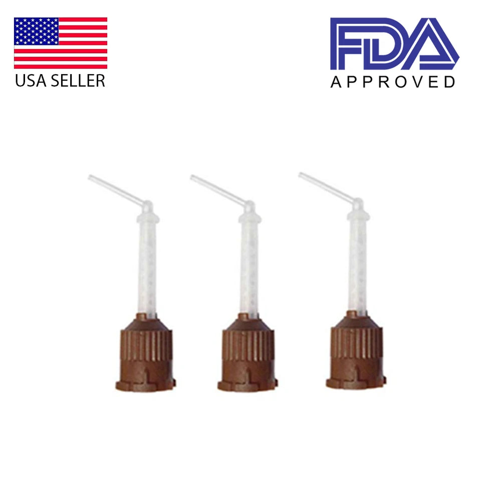 Parkell type Universal Automix Endo Brown Tip Root Canal Tips for Predicta 50/Pk