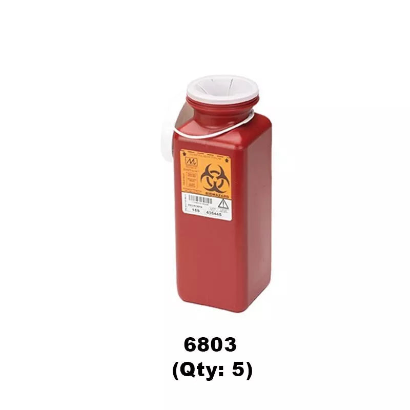 DCI Thru Counter Sharps Container for Dental, Medical