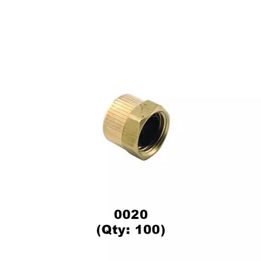 DCI Poly Nut & Sleeve (100 Pack) Dental & Accessories