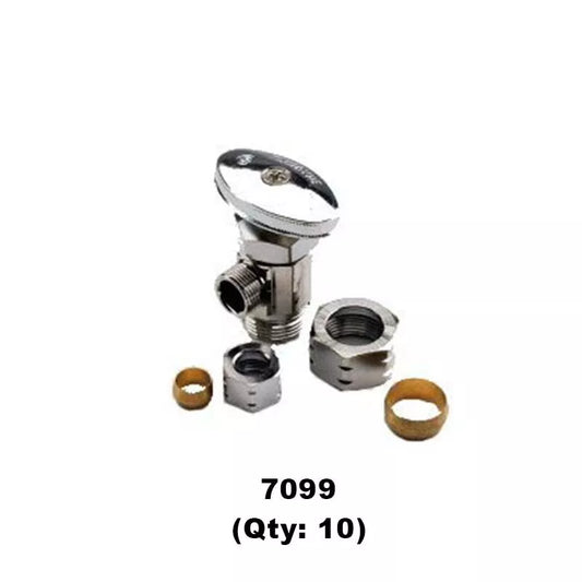 DCI Manual Shut-off Valves (10 Pack) for Dental, Medical