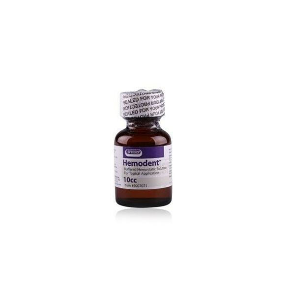 Premier Hemodent Buffered Hemostatic Solution Topical Application (10c ...