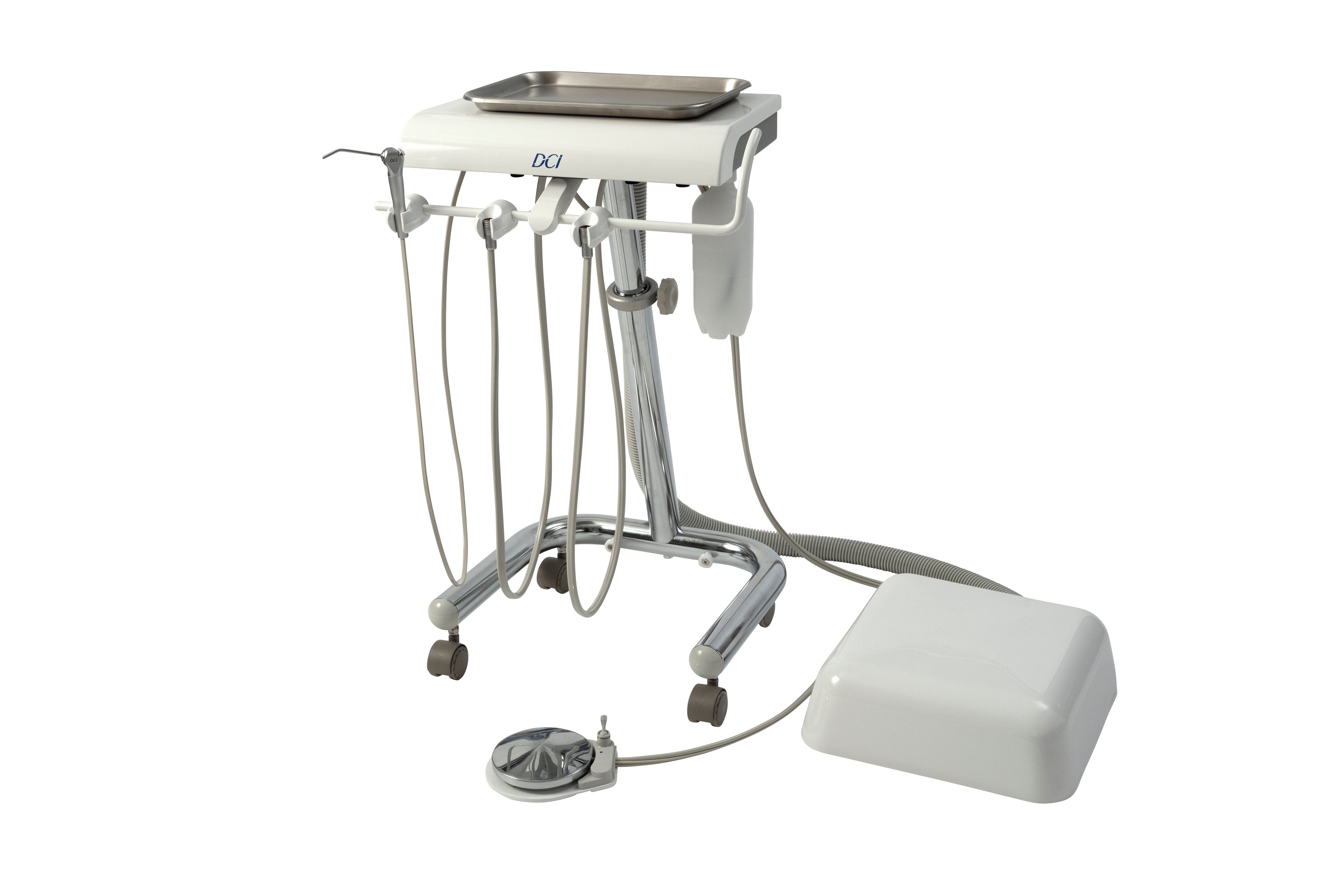 DCI Reliance Manual Control Cart for 2 HP – Tri County Dental Supply