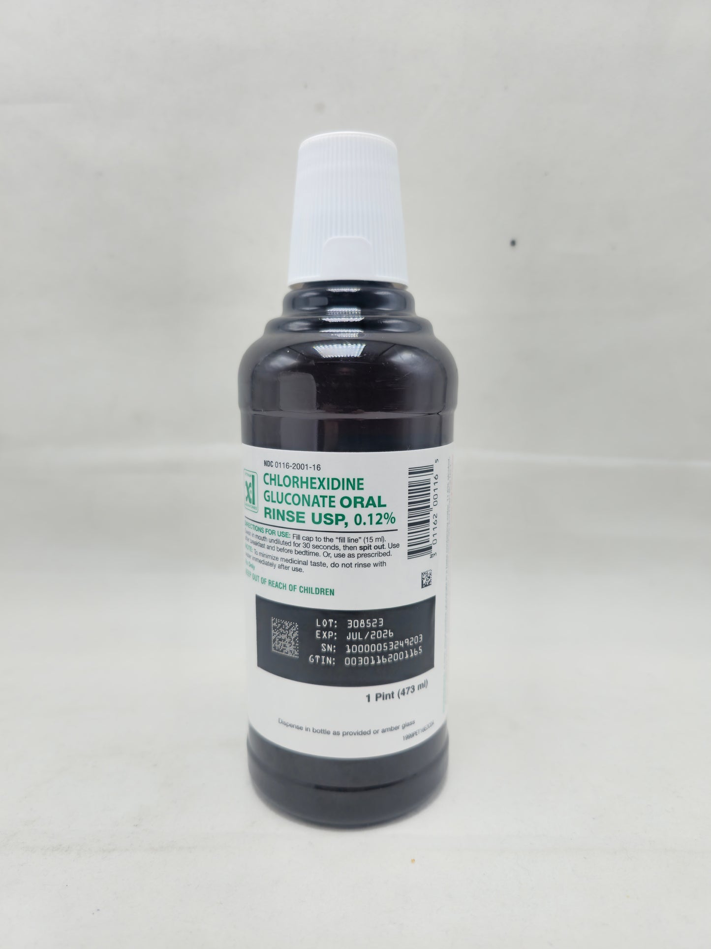Xttrium Laboratories - Chlorhexidine Gluconate .12% Oral Rinse