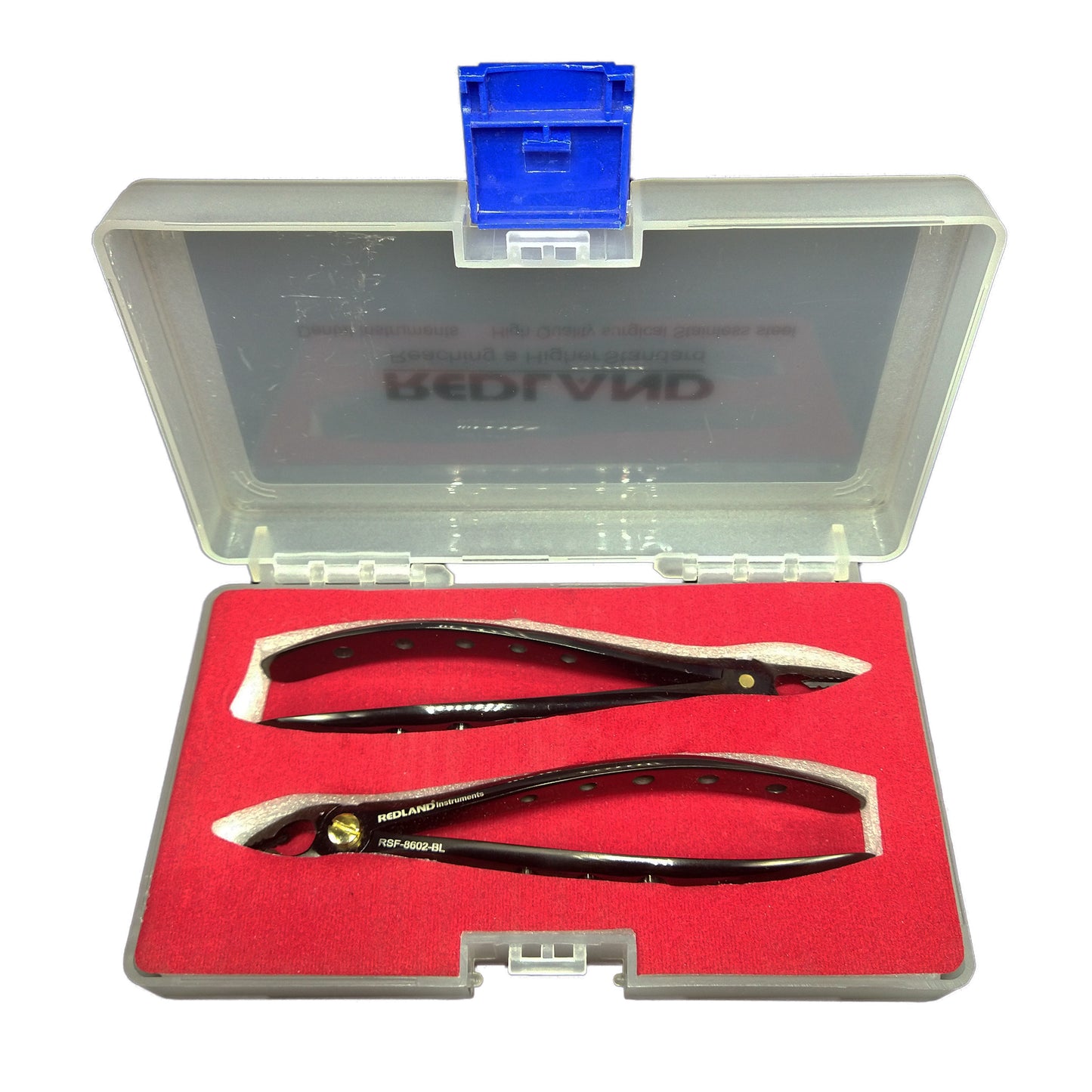 REDLAND 2 pc Atraumatic Extraction Apical Retention Forceps Kit (Black Line)