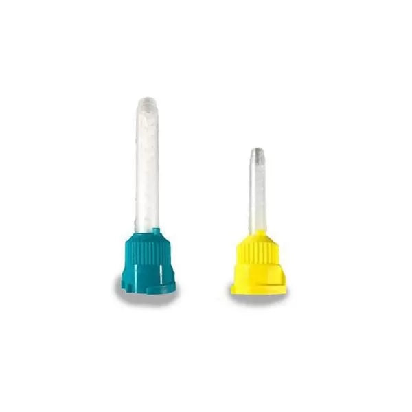 48-Piece DX-Mixer Dental Impression Mixing Tips - Heavy VPS/PVS, 5.4mm Size - Red