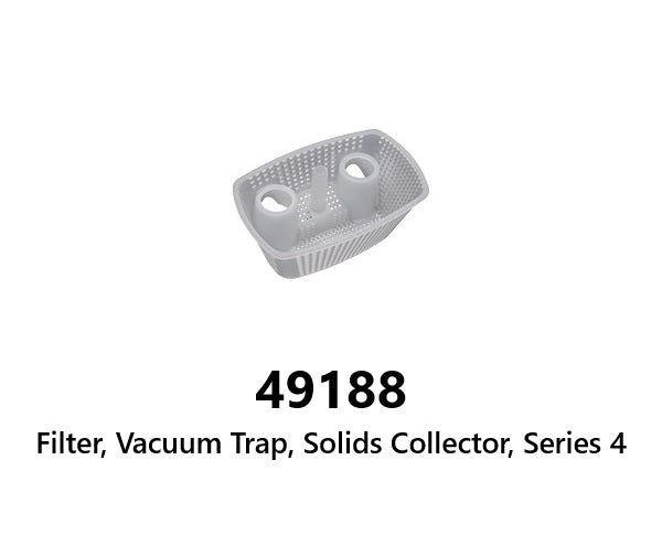 DCI Edge Vacuum Trap Solids Collector for Series 4 Dental 25-50-100 Traps