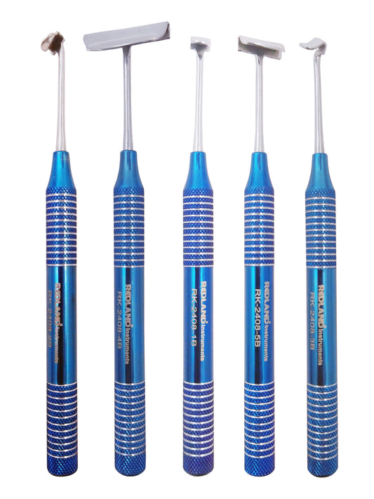 REDLAND Dental FLAP EXTENDER SOFT TISSUE BRUSHING KIT 5PC