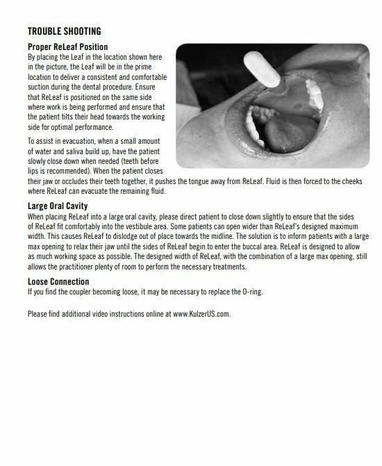 ReLeaf HVE Hands free suction System (Basic Kit)
