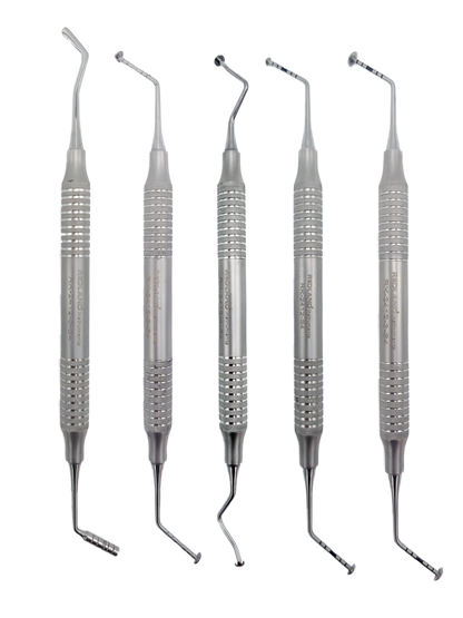 REDLAND 5 Pc Mushroom Sinus Lifting Elevators Kit (Silverline)