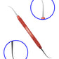 REDLAND 5 Pc Pk Thomas Waxing Kit (Silver Handle-Multicolors)