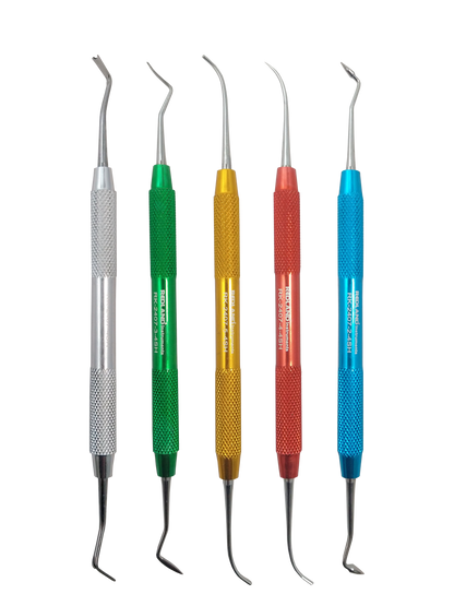 REDLAND 5 Pc Pk Thomas Waxing Kit (Silver Handle-Multicolors)