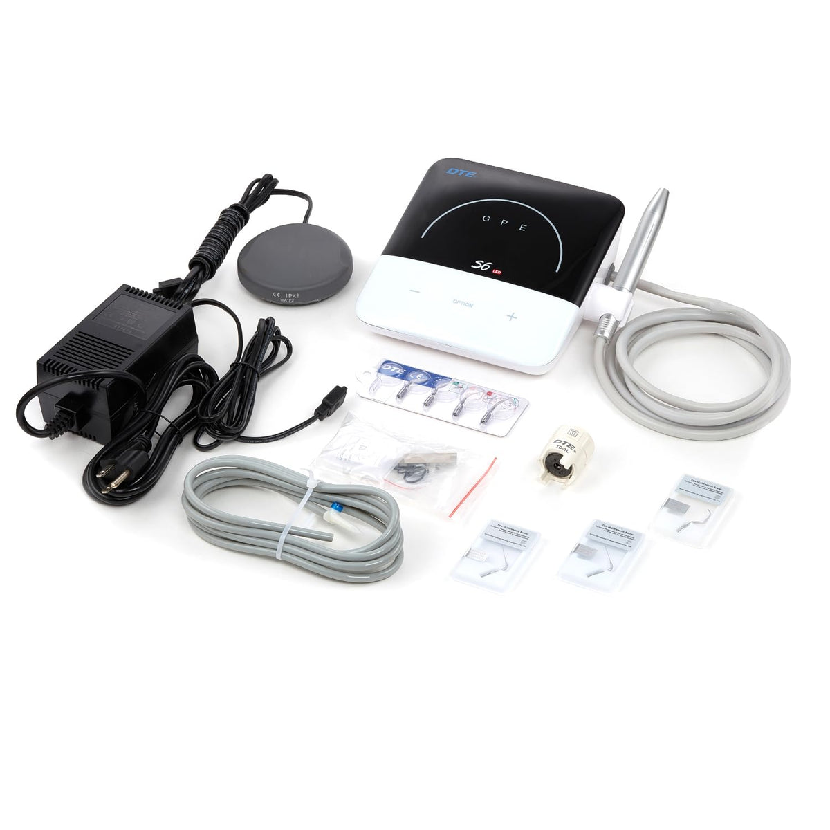DTE S6 LED Ultrasonic Scaler 7 Tips