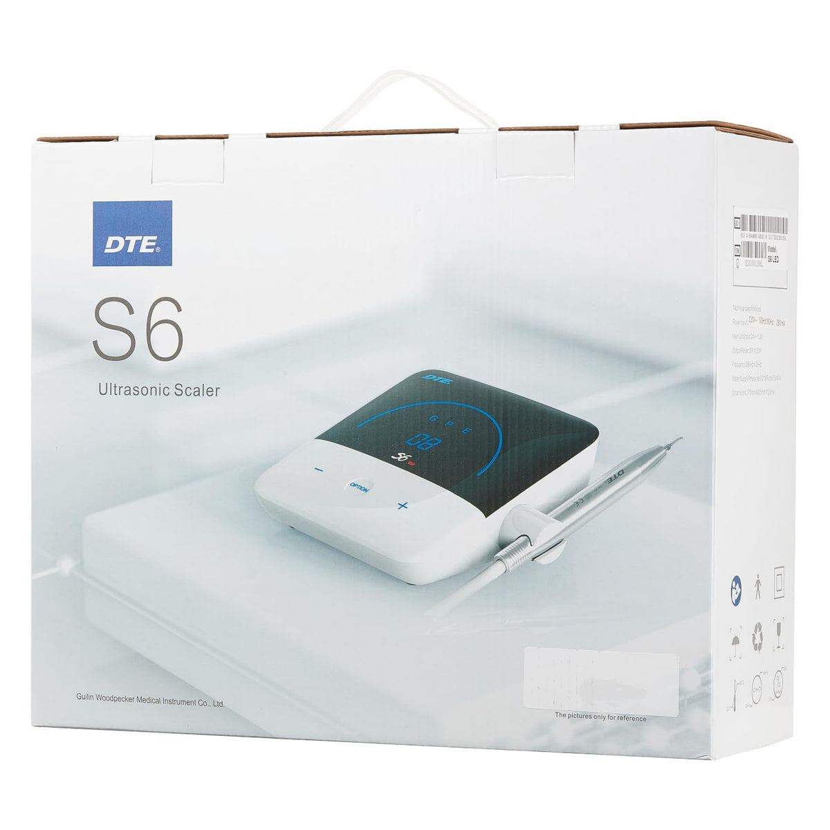 DTE S6 LED Ultrasonic Scaler 7 Tips