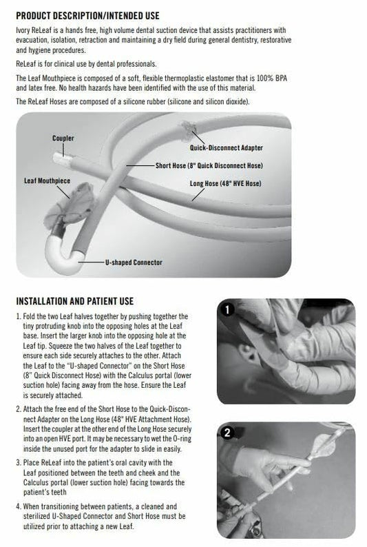 ReLeaf PRO Kit HVE Hands free suction System (RLF10036)