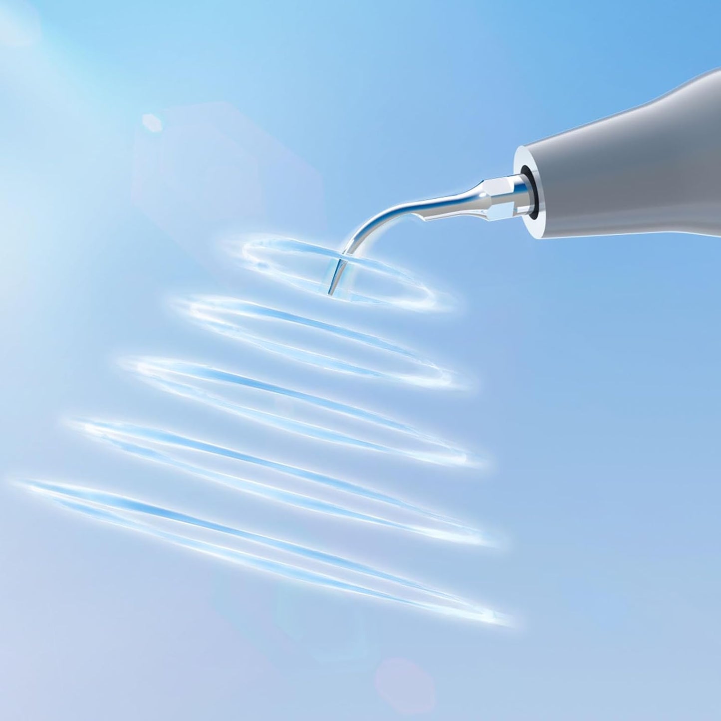 JMU Woodpecker UDS-T LED Dental Ultrasonic Scaler, 1 Water Bottle