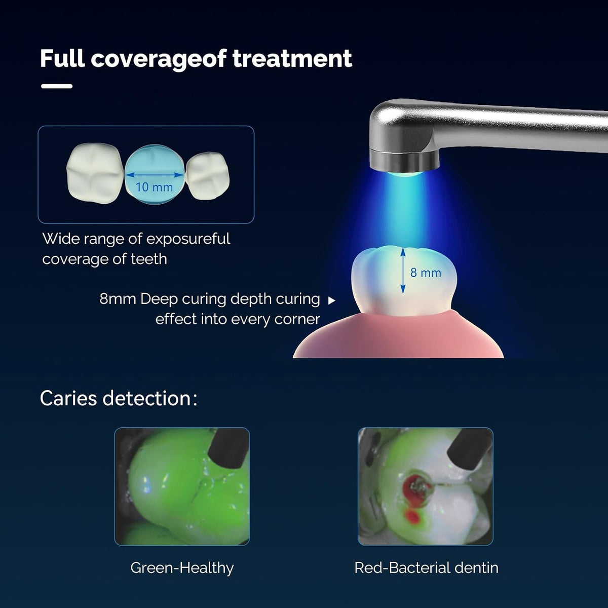 Coxo #DB686 Nano LED Curing Light Wireless