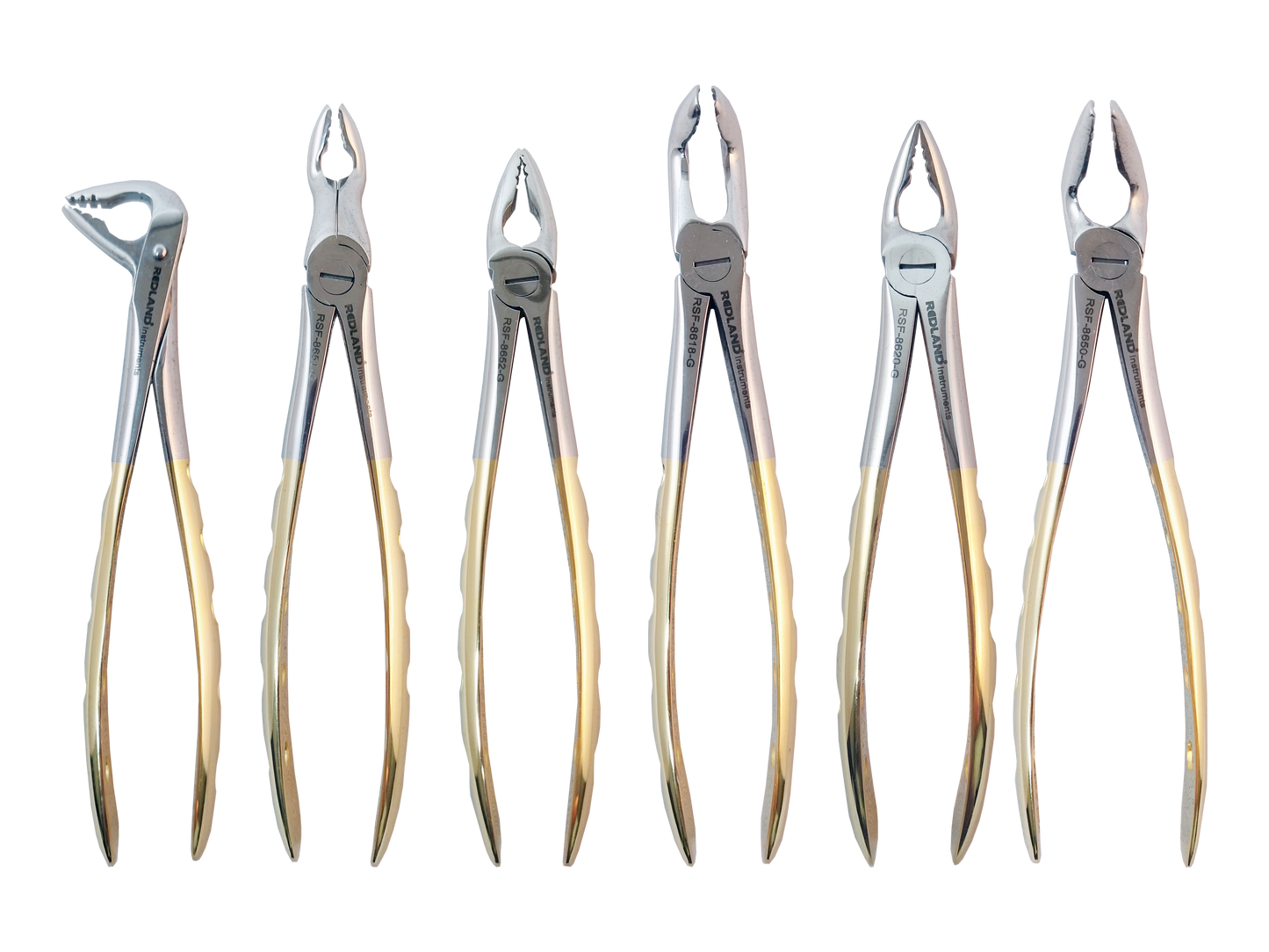 REDLAND ATRAUMATIC  EXTRACTION FORCEPS  KIT 6 PC