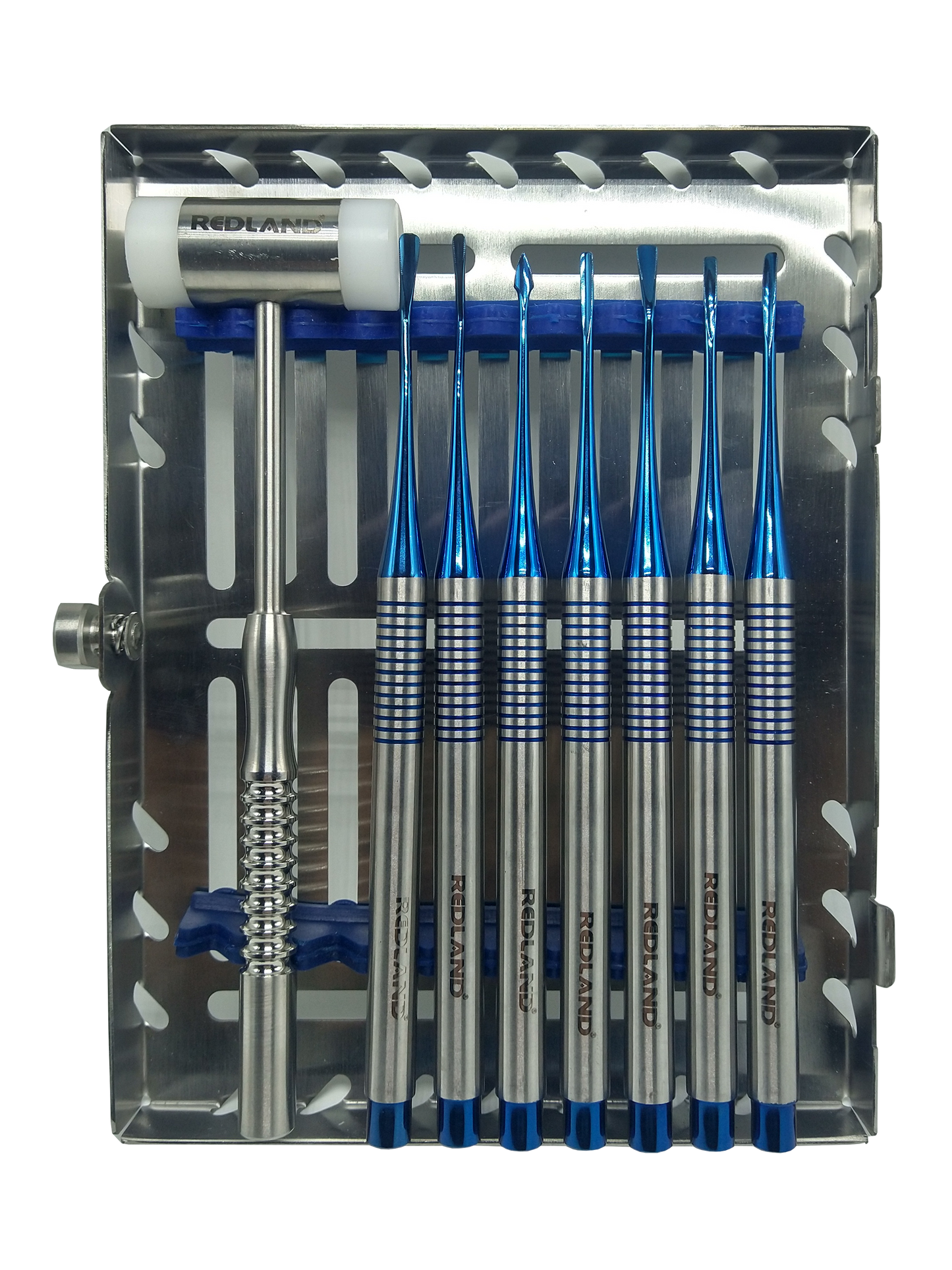 REDLAND DENTAL ATRAUMATIC EXTRACTION LUXATING PERIOTOMES KIT 8PC