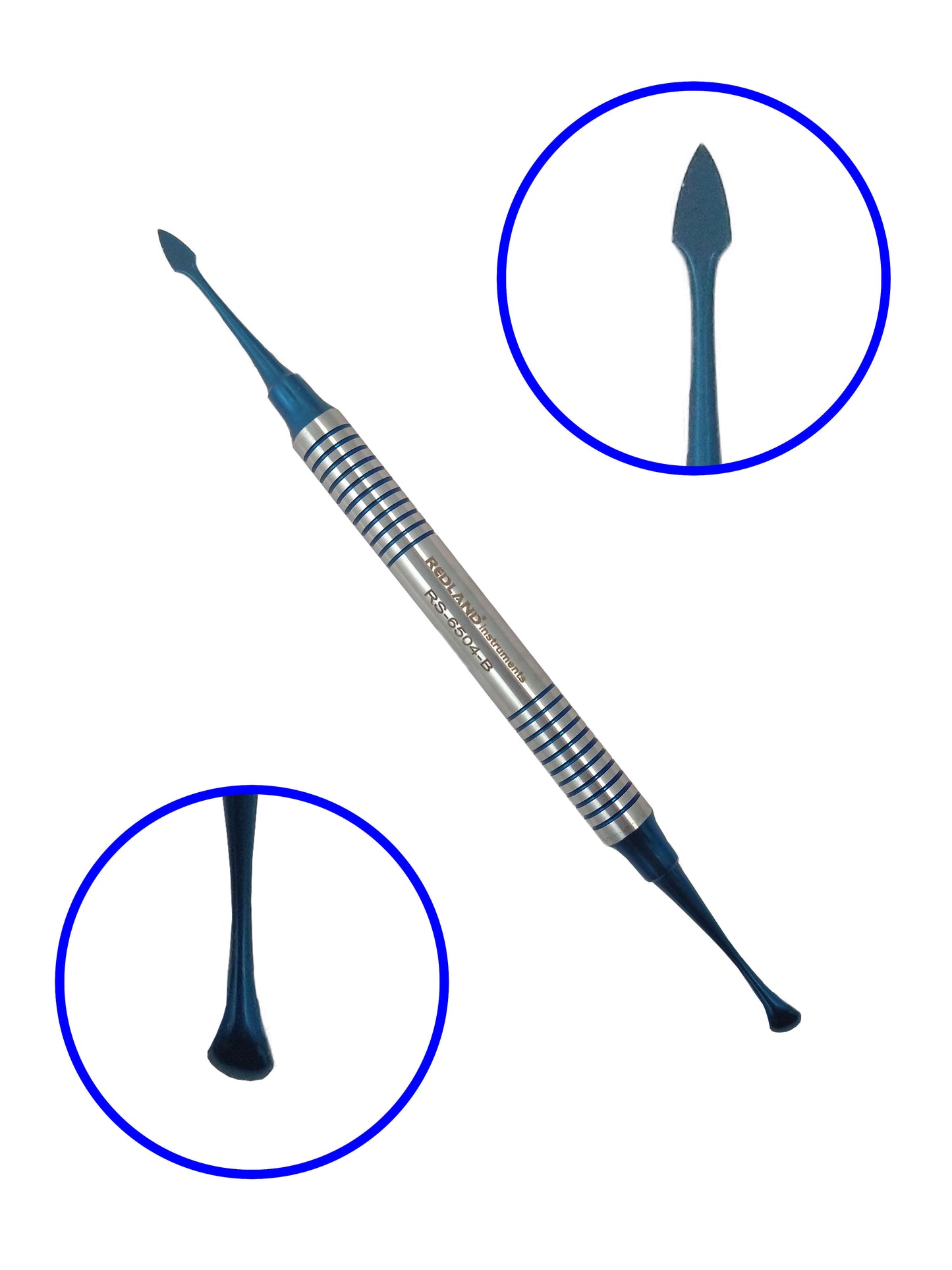 REDLAND Dental Oral (Micro) Surgery Instruments Kit (Blue Line)