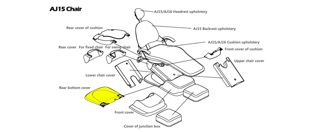 ADS AJ15 Rear Bottom Cover