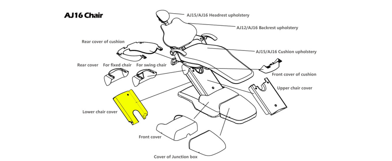 ADS AJ16-Lower Chair Cover
