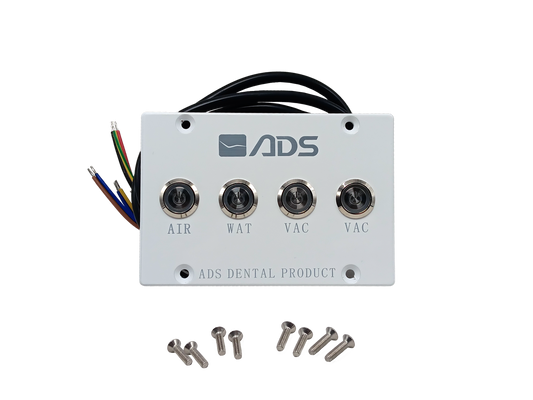 ADS Water Filter System 1" Water filter (Metal tube) +  Remote Control Panels with 4 buttons for AIR WATER & VACUUM PUMP Bundle