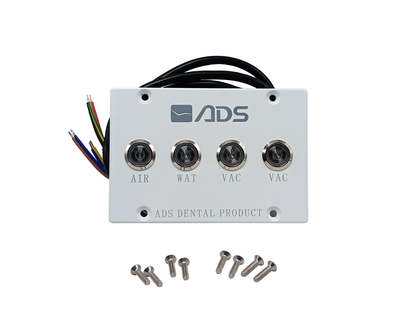 ADS Water Filter System 3/4" Water filter (Metal tube) +  Remote Control Panels with 4 buttons for AIR WATER & VACUUM PUMP Bundle