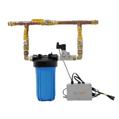 ADS Water Filter System 3/4" Water filter (Metal tube) +  Remote Control Panels with 4 buttons for AIR WATER & VACUUM PUMP Bundle