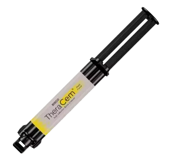 BISCO THERACEM SELF  ADHESIVE RESIN CEMENT  DUAL-SYRINGE 8G+15 TIPS/ INTRAORAL TIPS